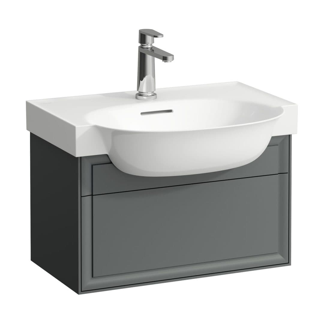 Laufen THE NEW CLASSIC – Έπιπλο Νιπτήρα – 575 mm, 1 συρτάρι – Traffic Grey (H4060310856271)