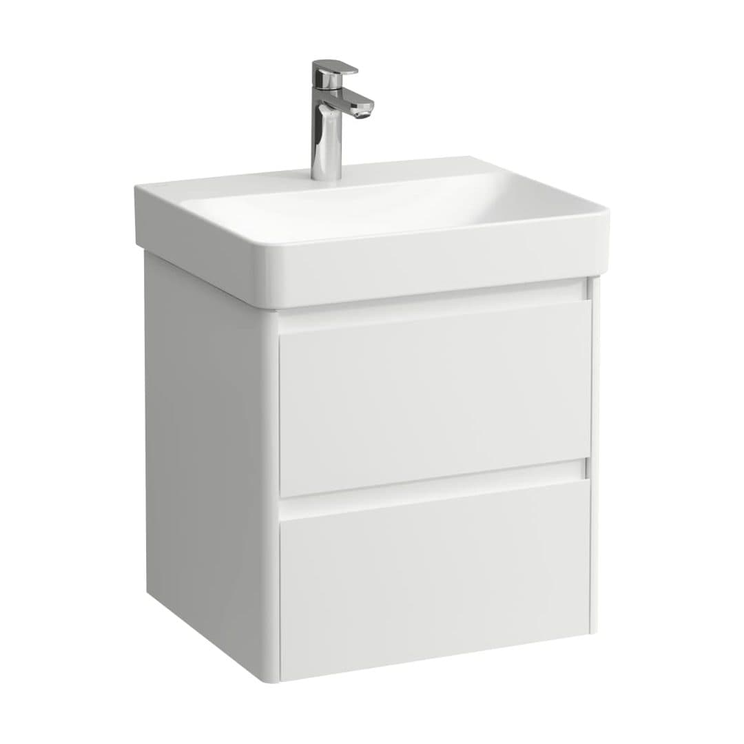 Laufen BASE 2.0 – Έπιπλο Νιπτήρα – 520 mm, 2 συρτάρια, για νιπτήρα H810962 / PRO X 810862 – White Matt (H4112421082601)