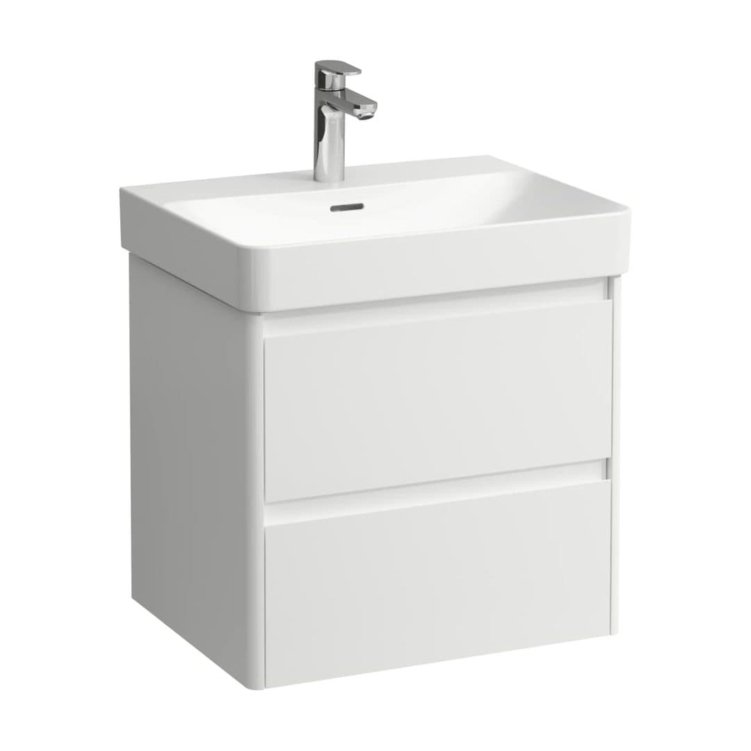 Laufen BASE 2.0 – Έπιπλο Νιπτήρα – 570 mm, 2 συρτάρια, για νιπτήρα H810963 / PRO X 810863 – White Matt (H4112721082601)