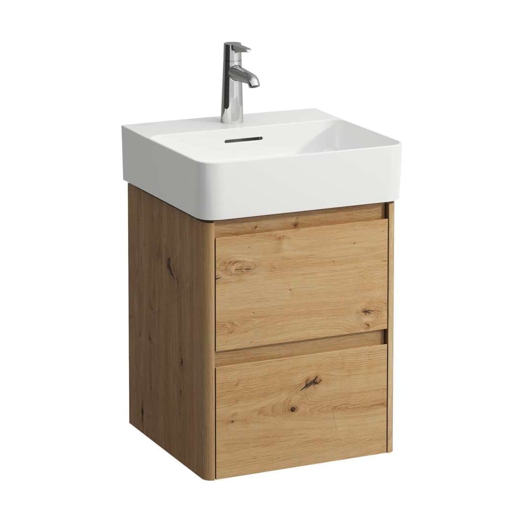 Laufen BASE 2.0 – Έπιπλο Νιπτήρα – 420 mm, 2 συρτάρια – Wild oak (H4113521082671)