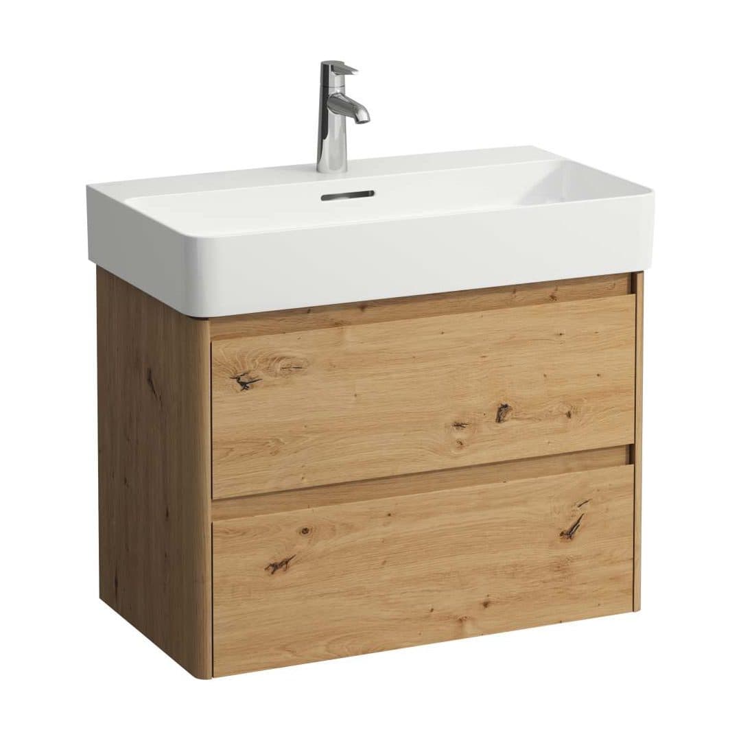 Laufen BASE 2.0 – Έπιπλο Νιπτήρα – 720 mm, 2 συρτάρια – Wild oak (H4114021082671)