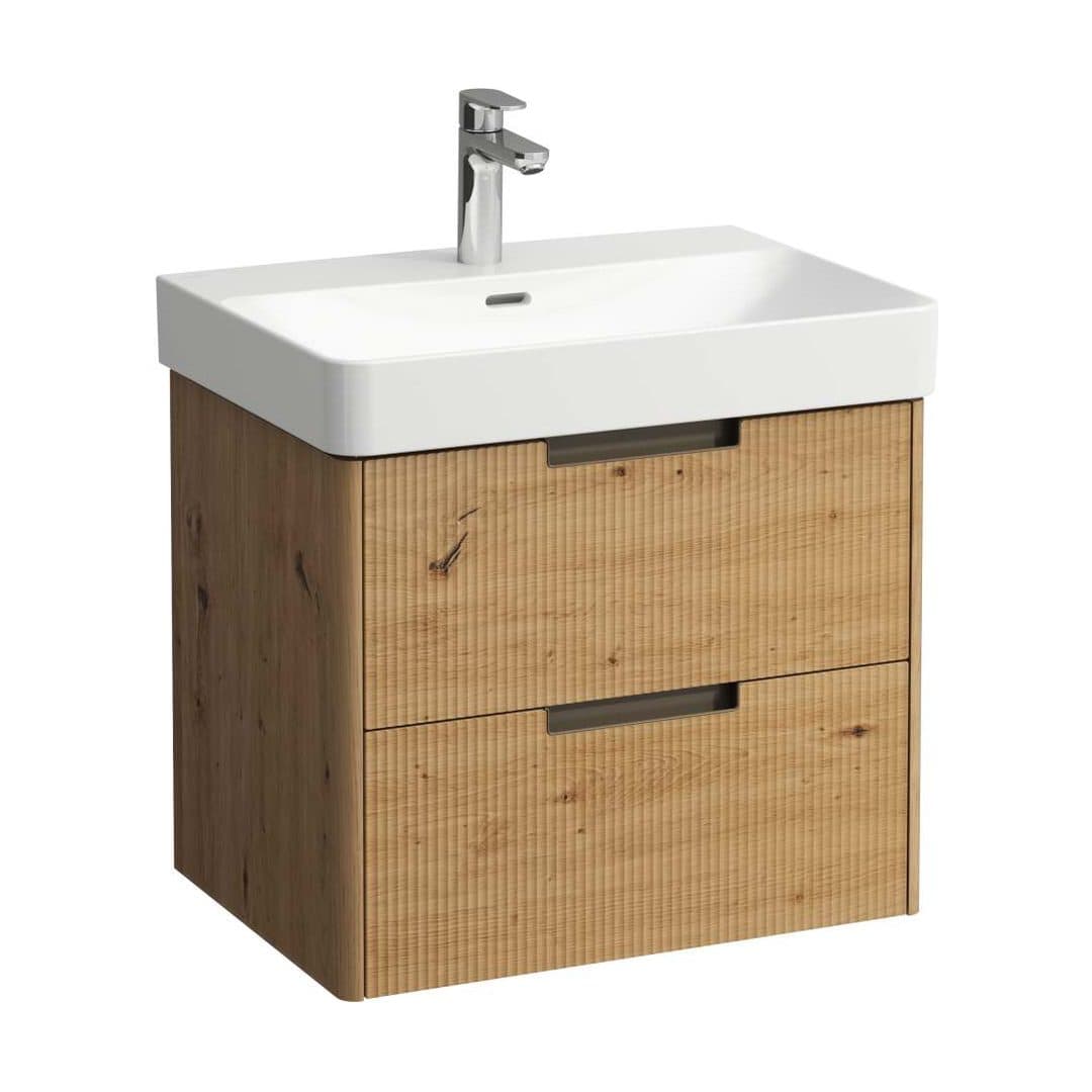 Laufen JUNA – Έπιπλο Νιπτήρα – 620 mm, 2 συρτάρια, για νιπτήρα H810964 / PRO X 810864 – Wild oak (H4115021092671)