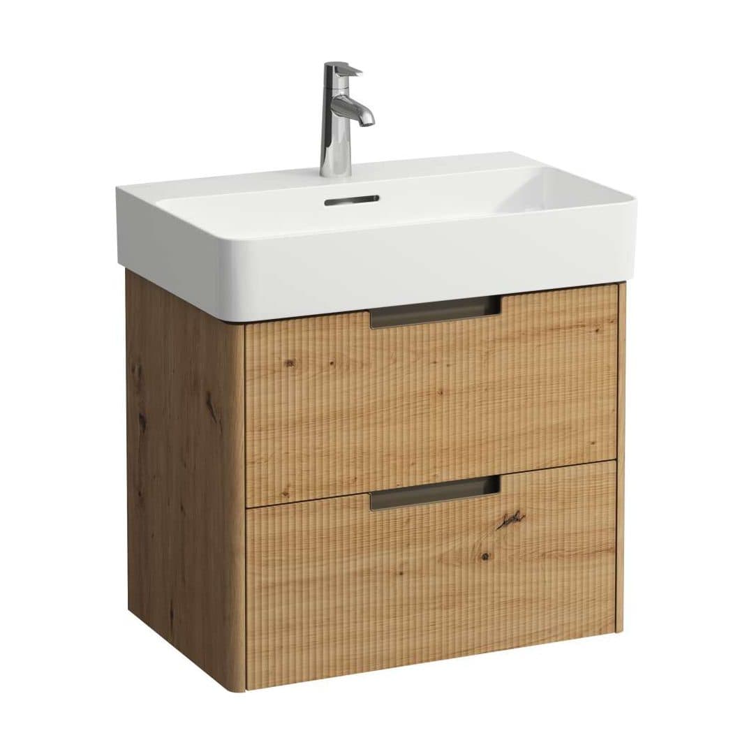 Laufen JUNA – Έπιπλο Νιπτήρα – 620 mm, 2 συρτάρια, για νιπτήρα H810284 – Wild oak (H4116121092671)