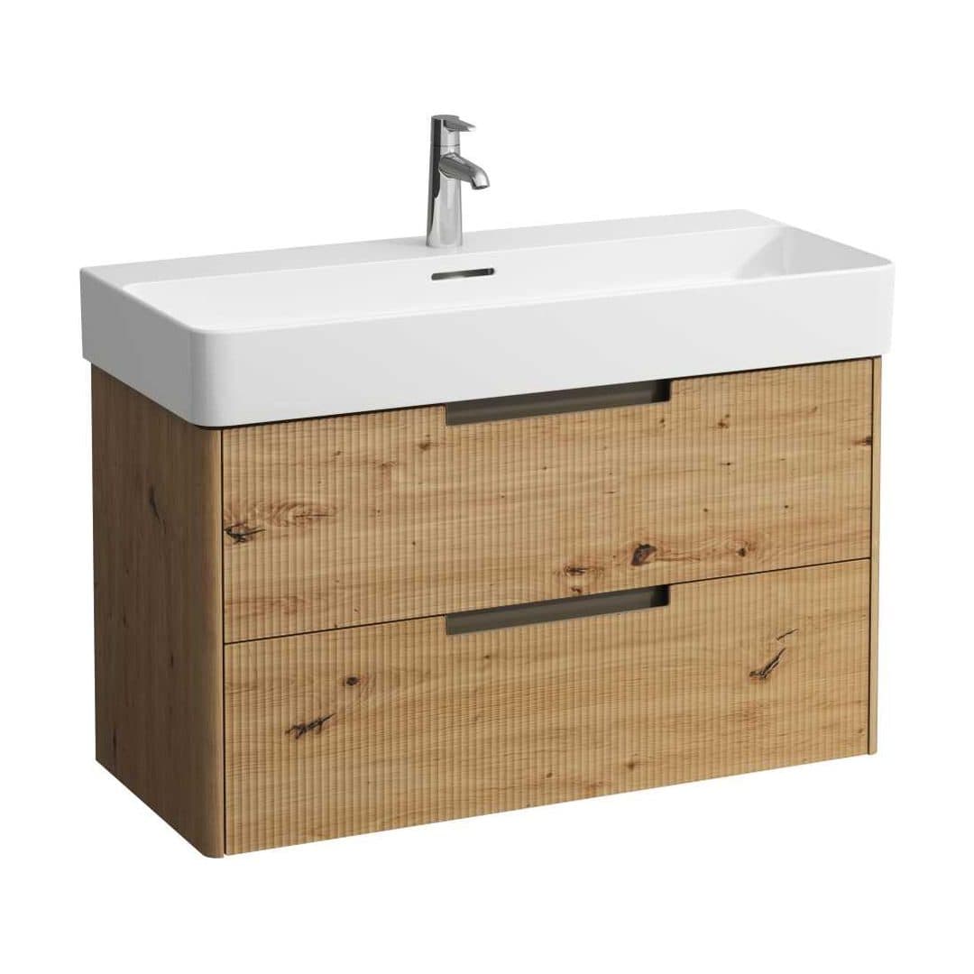 Laufen JUNA – Έπιπλο Νιπτήρα – 920 mm, 2 συρτάρια – Wild oak (H4116321092671)
