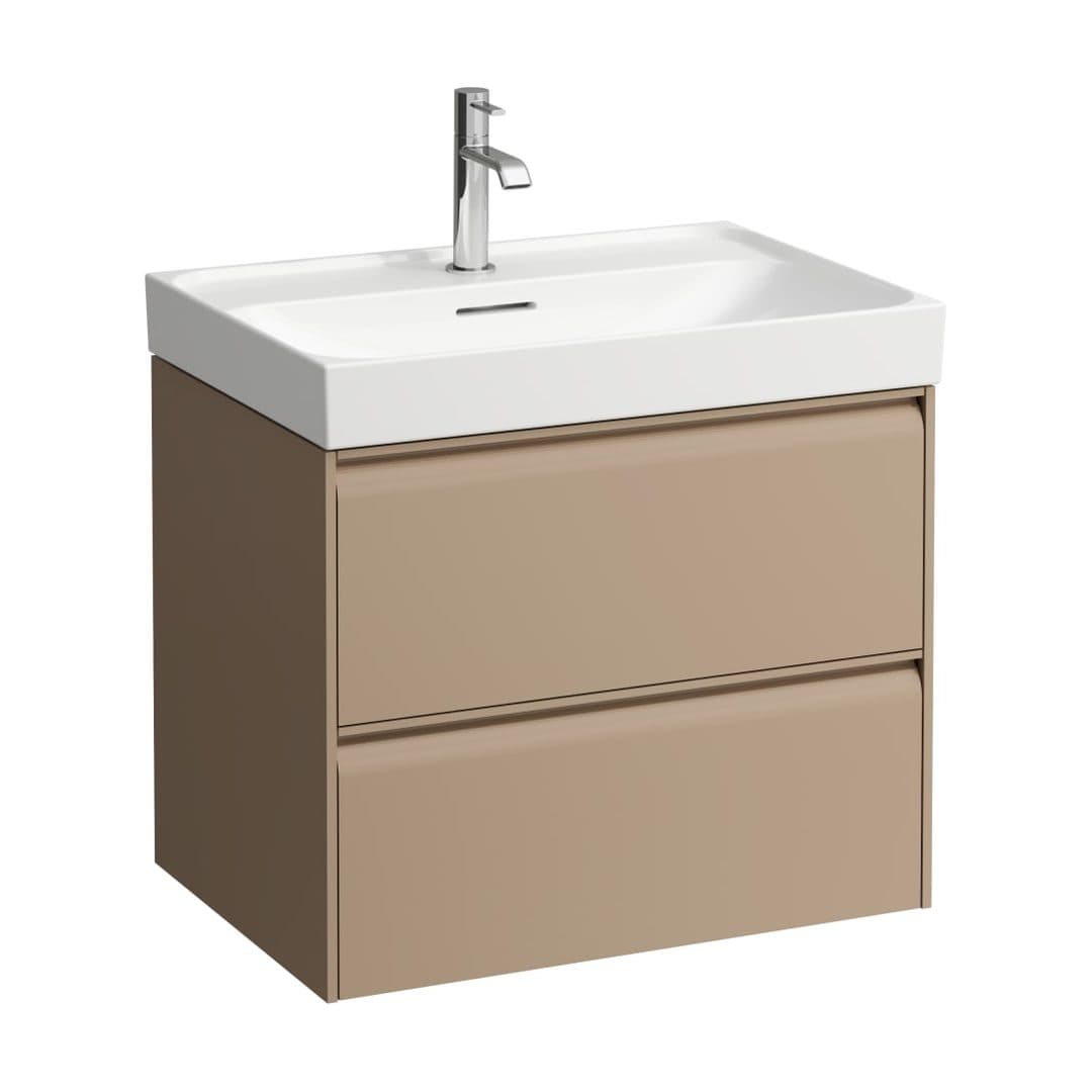 Laufen MEDA – Έπιπλο Νιπτήρα – 635 mm, 2 συρτάρια – Cappuccino (H4215820114651)