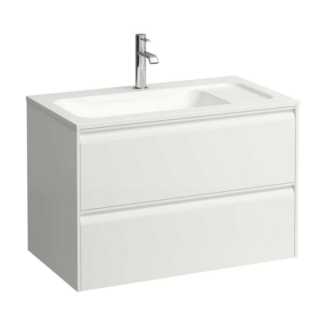 Laufen MEDA – Έπιπλο Νιπτήρα – 770 mm, 2 συρτάρια – White Matt (H4216820112601)