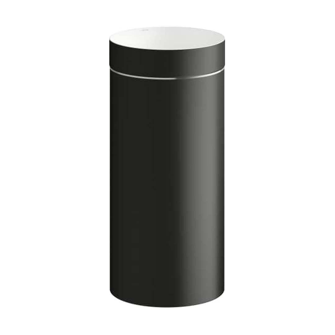 Laufen UNISONO – Νιπτήρας Επιδαπέδιος – Bicolor, Matt Black/Glossy White (H511UO4B991121)