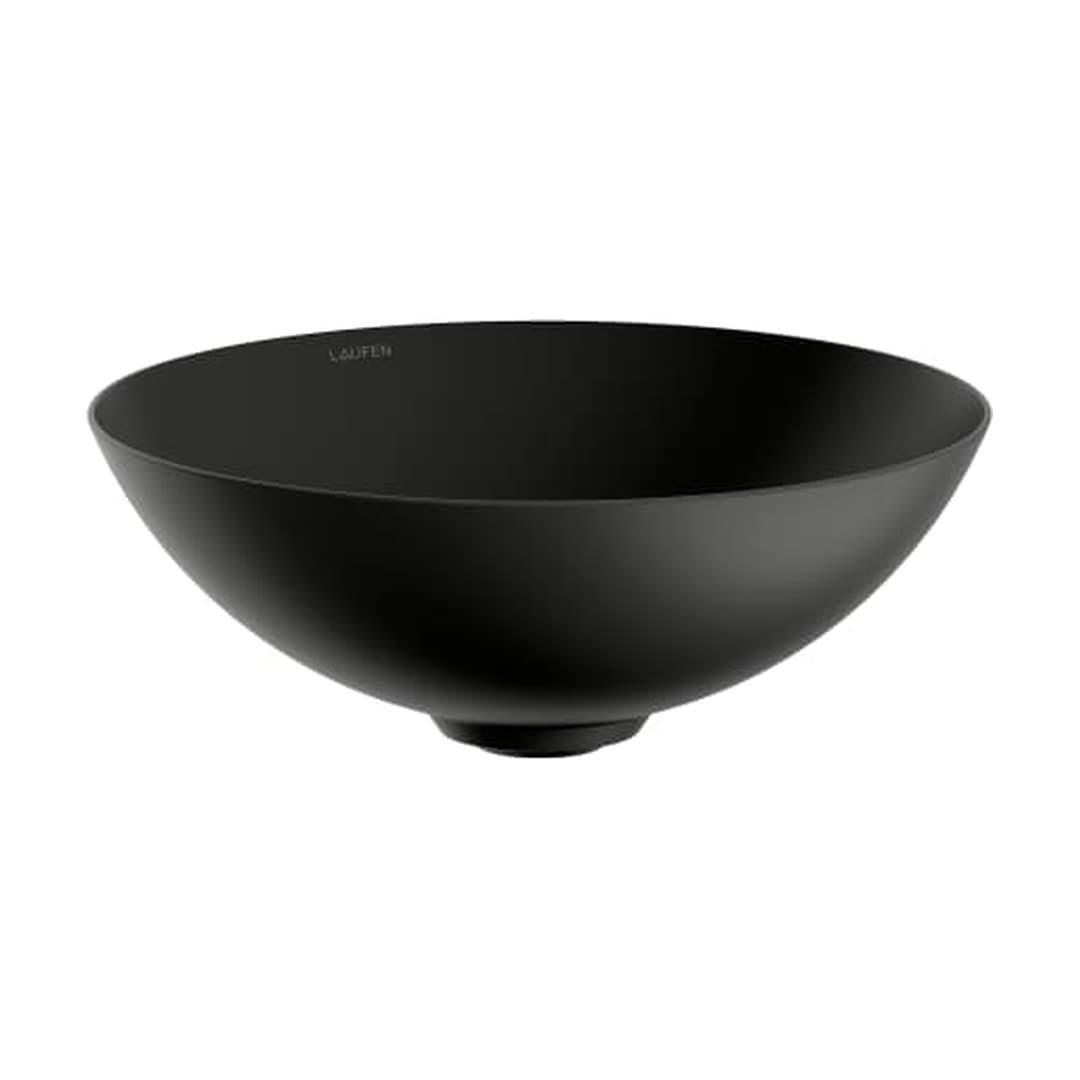 Laufen AQUA & TERRA – Νιπτήρας Επικαθήμενος – 360×360 mm – Black Matt (H512CA27161121)