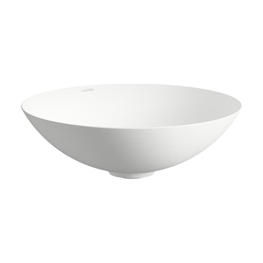 Laufen AQUA & TERRA – Νιπτήρας Επικαθήμενος – 450×450 mm – White Matt (H512CA57571121)