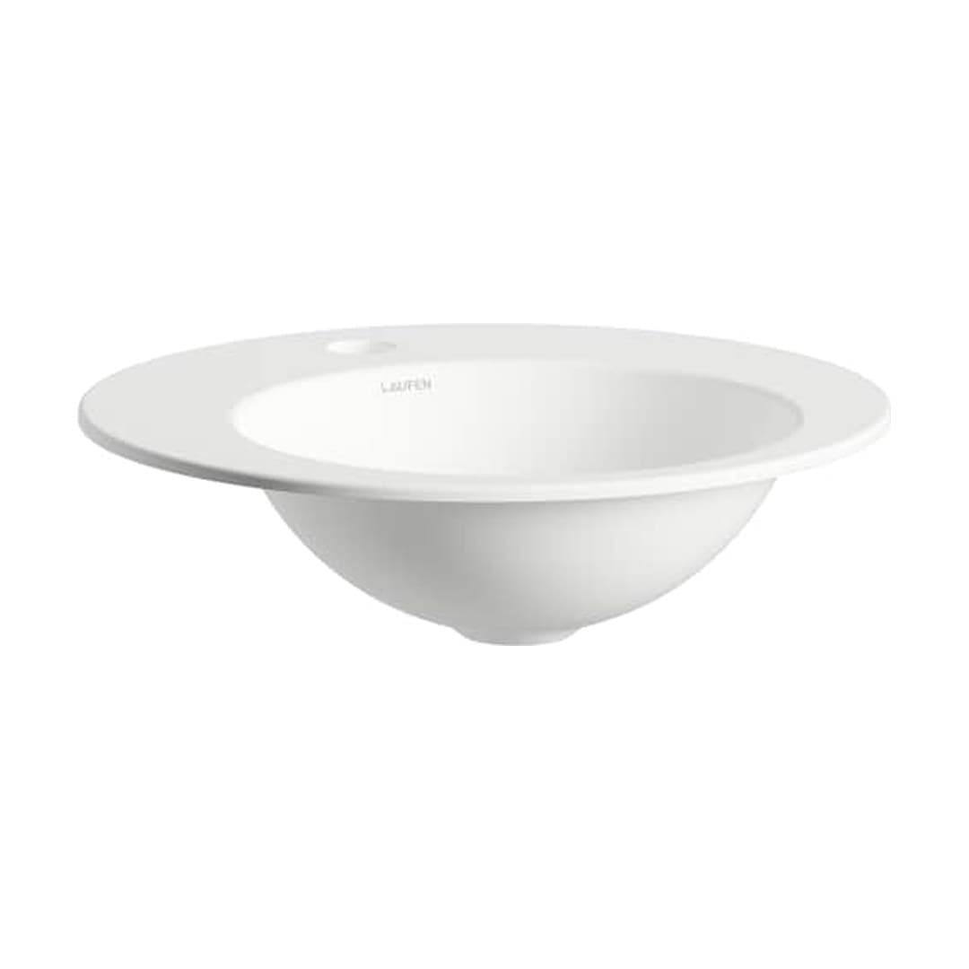 Laufen FORM – Νιπτήρας Ένθετος – 400×400 mm, 1 οπή, χωρίς υπερχείλιση – White (H517FM30001111)