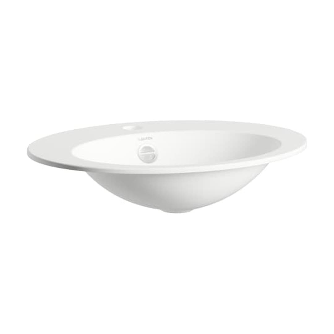 Laufen FORM – Νιπτήρας Ένθετος – 500×400 mm, 1 οπή, με υπερχείλιση – White (H517FM60001041)