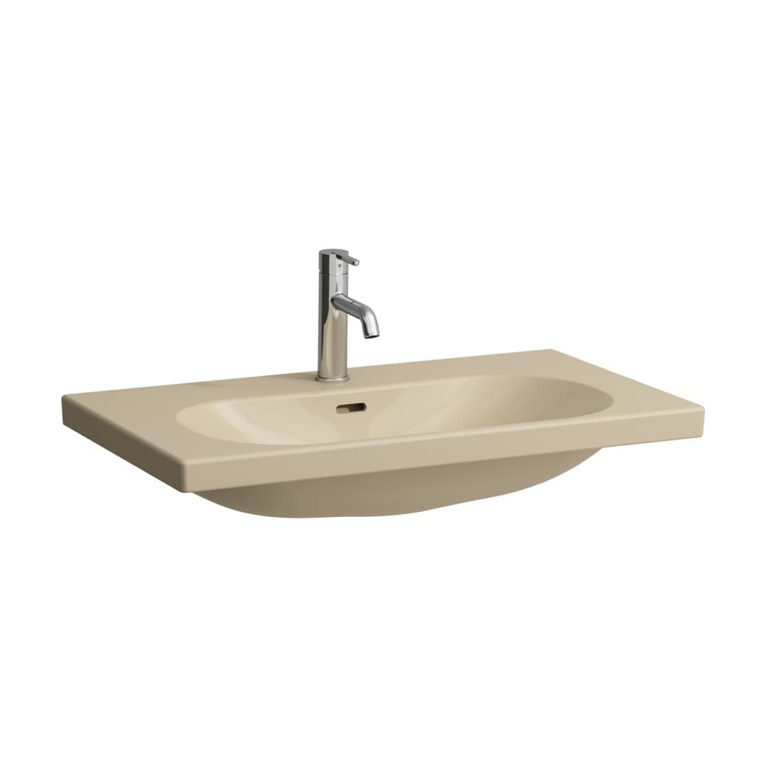 Laufen LUA – Νιπτήρας Κρεμαστός – 800×460 mm, 1 οπή – Bahamabeige (H8100870181041)