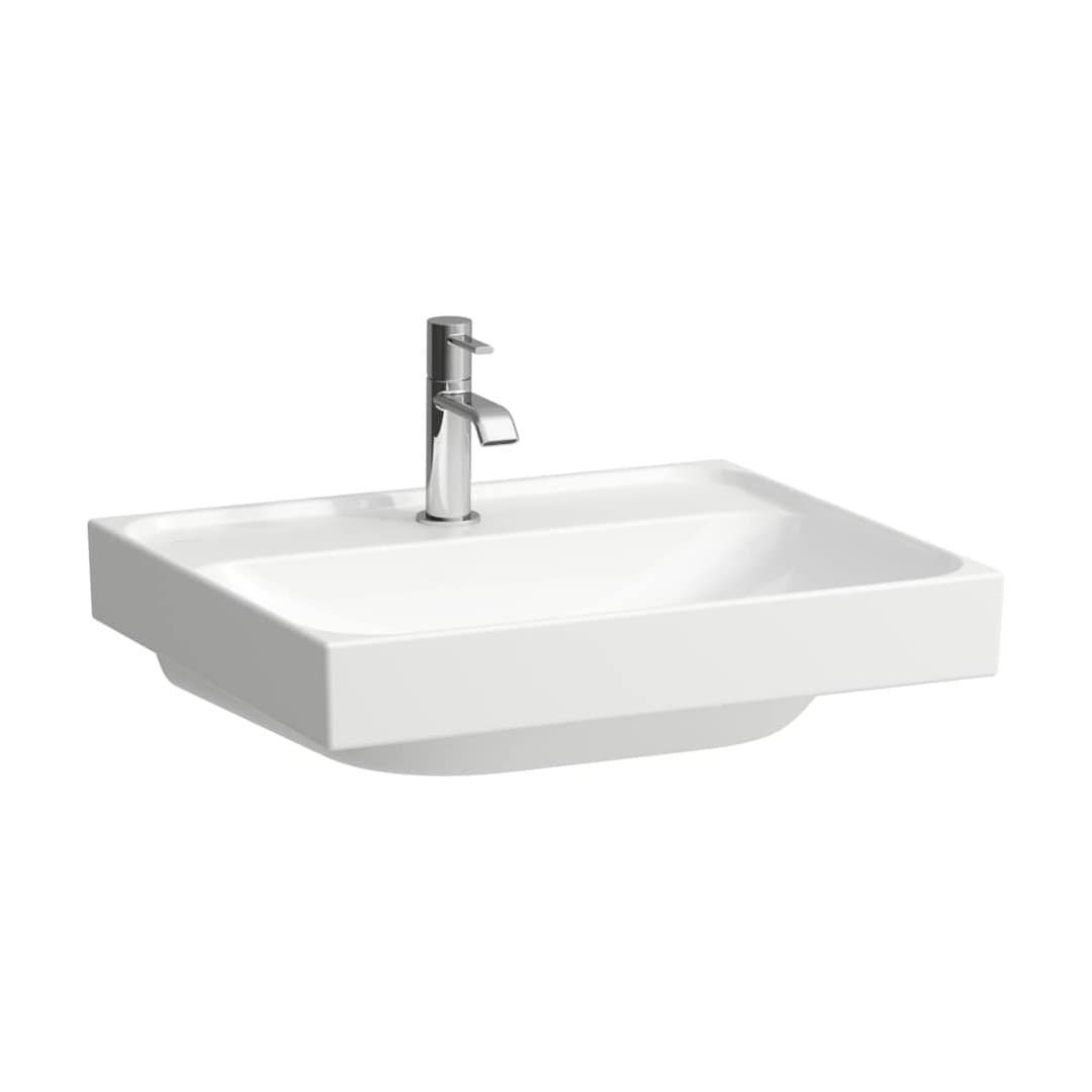 Laufen MEDA – Νιπτήρας Κρεμαστός – 550×460 mm, 1 οπή, χωρίς υπερχείλιση – White LCC (LAUFEN Clean Coat) (H8101124001111)
