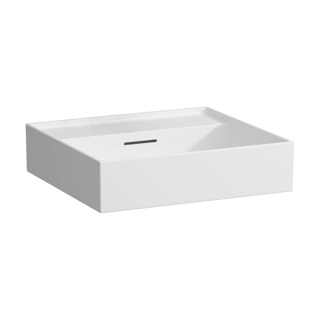 Laufen Kartell LAUFEN – Νιπτήρας Κρεμαστός – 500×460 mm, χωρίς οπή, με υπερχείλιση – White Matt (H8103327571091)