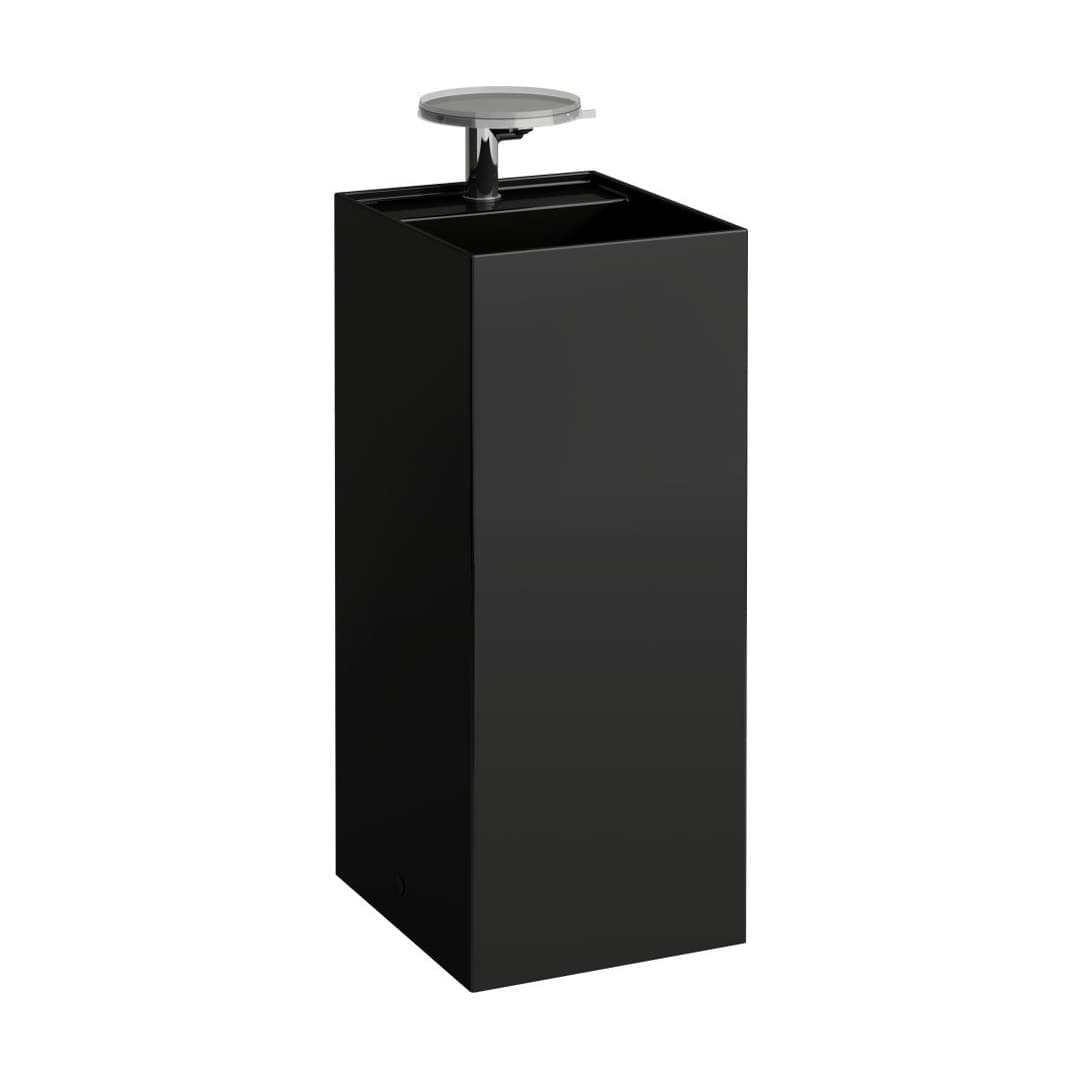Laufen Kartell LAUFEN – Νιπτήρας Επιδαπέδιος – 1 οπή – Black glossy (H8113310201111)