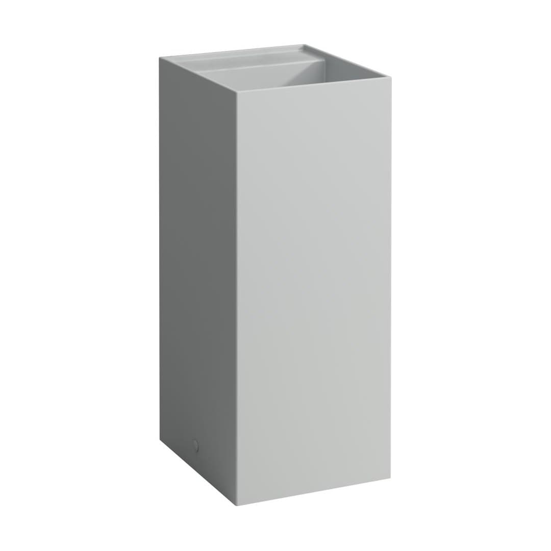 Laufen Kartell LAUFEN – Νιπτήρας Επιδαπέδιος – χωρίς οπή – Matt grey (H8113317591121)