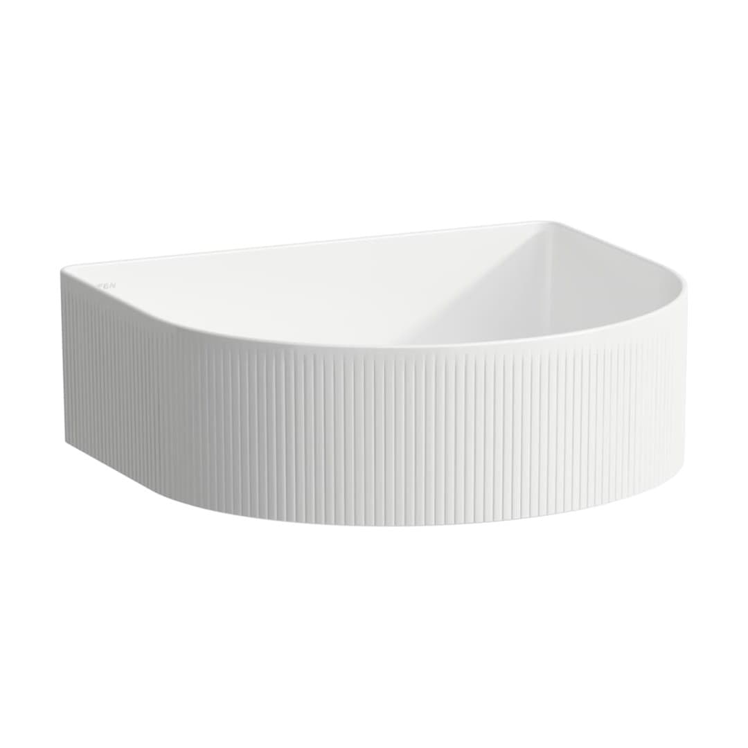 Laufen SONAR – Νιπτήρας Επικαθήμενος – 410×365 mm, μοντέλο H812343 – White LCC (LAUFEN Clean Coat) (H8123434001121)