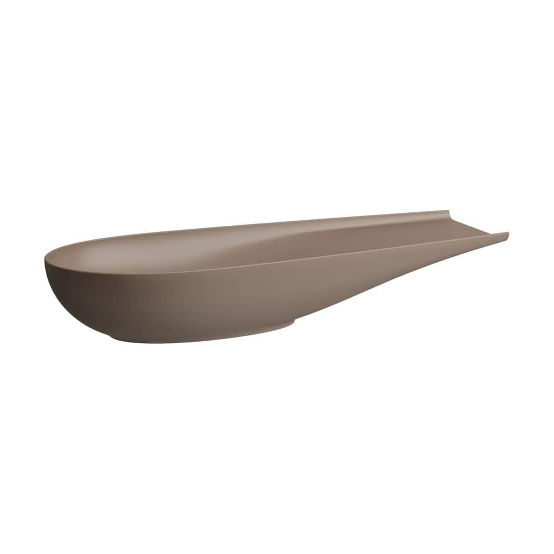Laufen ILBAGNOALESSI – Νιπτήρας Επικαθήμενος – 1000×380 mm, χωρίς υπερχείλιση – Caffè matt (H8189741881121)
