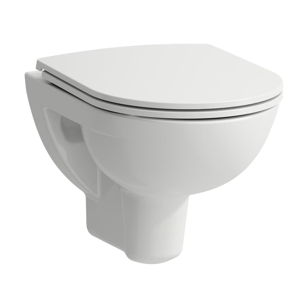 Laufen PRO – Λεκάνη Κρεμαστή – 490×360 mm, rimless, compact, ύψος 350 mm – White (H8219520000001)