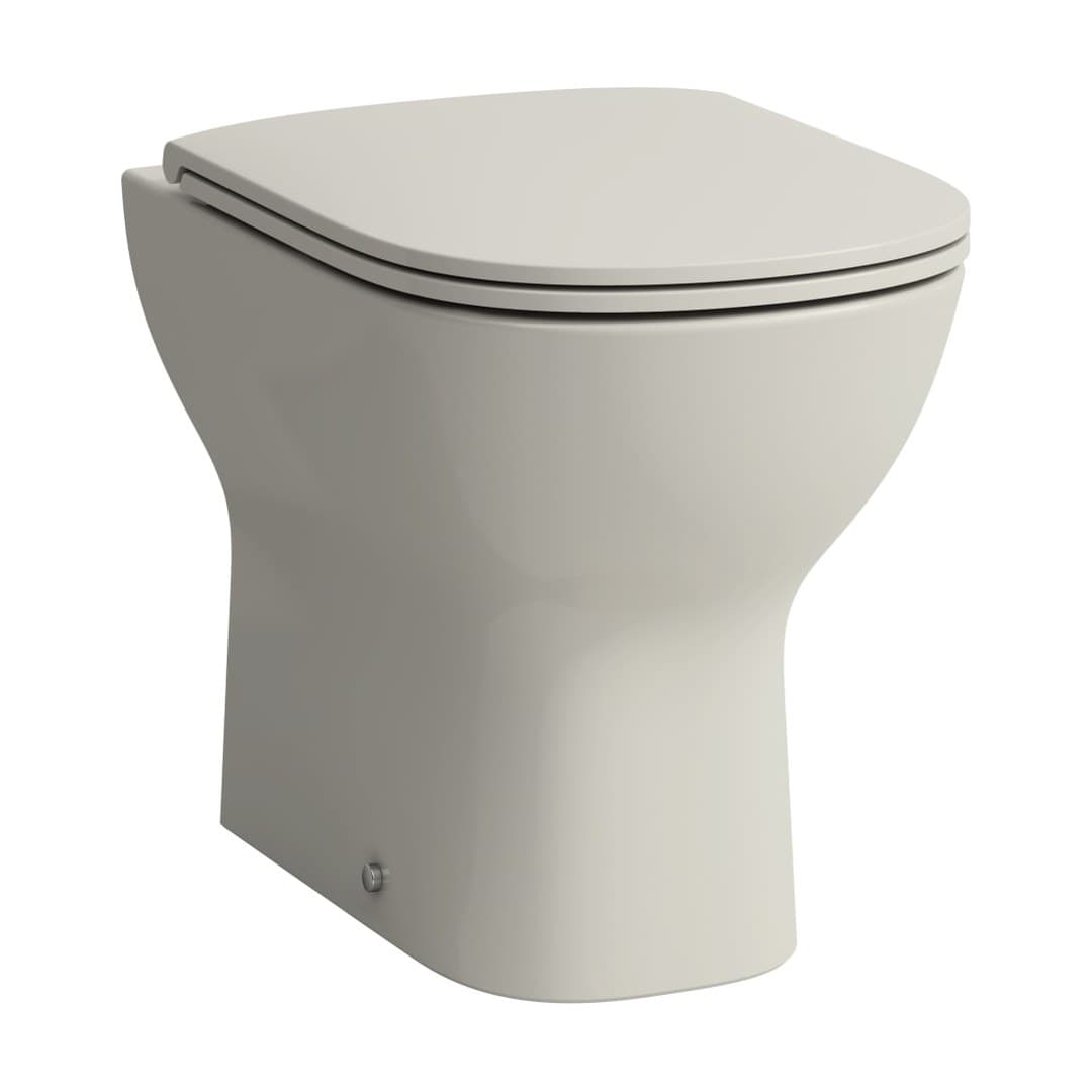 Laufen LUA – Λεκάνη Δαπέδου – 520×360 mm, αποχέτευση οριζόντια ή κάθετη, σχήμα στρογγυλό – Pergamon (H8230820490001)