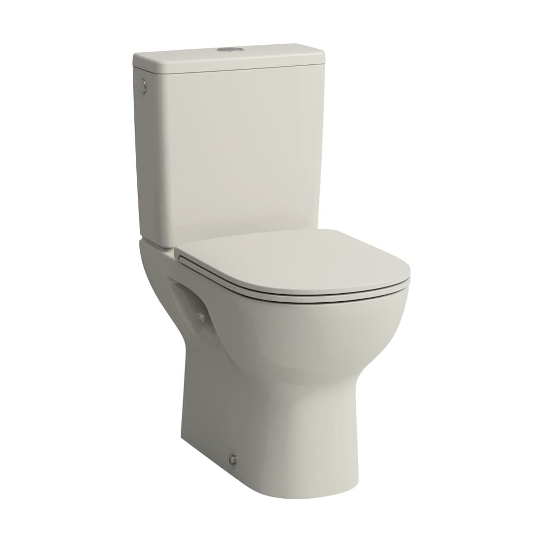 Laufen LUA – Λεκάνη Δαπέδου – 650×360 mm, close-coupled, κάθετη αποχέτευση – Pergamon (H8240870490001)