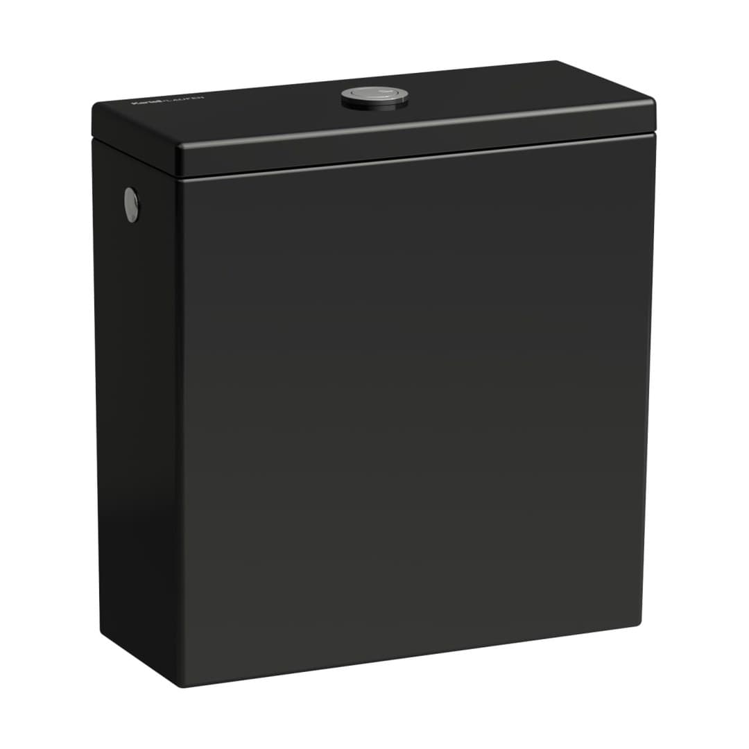 Laufen Kartell LAUFEN – Καζανάκι – παροχή πίσω κέντρο – Black glossy (H8293310209711)