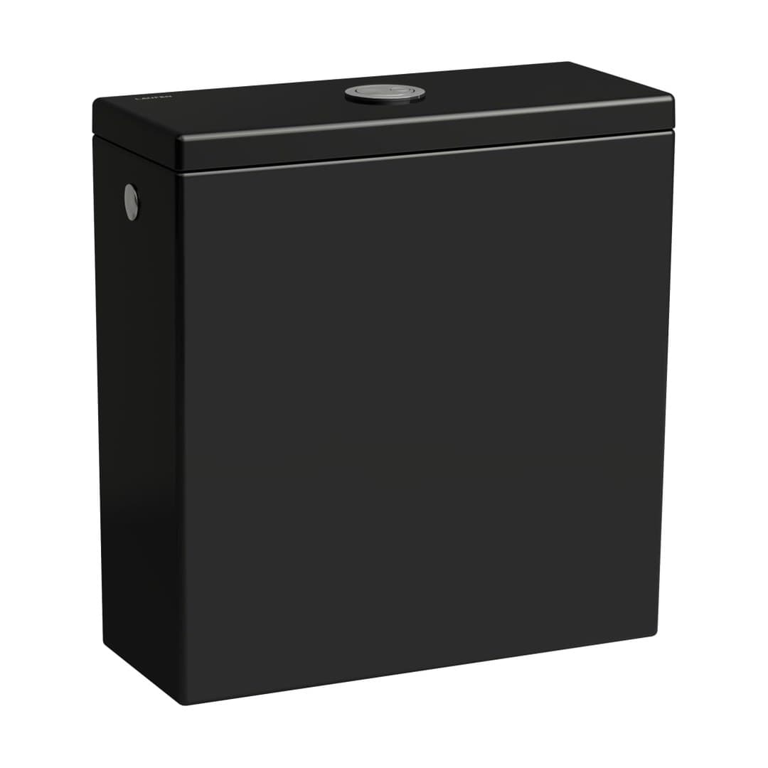 Laufen Kartell LAUFEN – Καζανάκι – παροχή πλάι – Black glossy (H8293320209721)