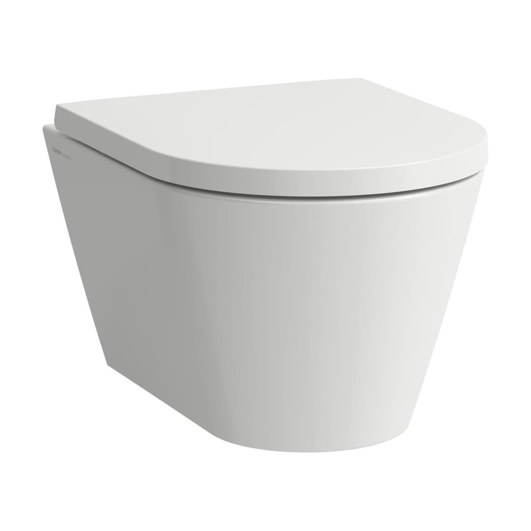 Laufen Kartell LAUFEN – Λεκάνη Κρεμαστή – 490×370 mm, rimless, compact, σετ (combipack) – White (H8663330000001)