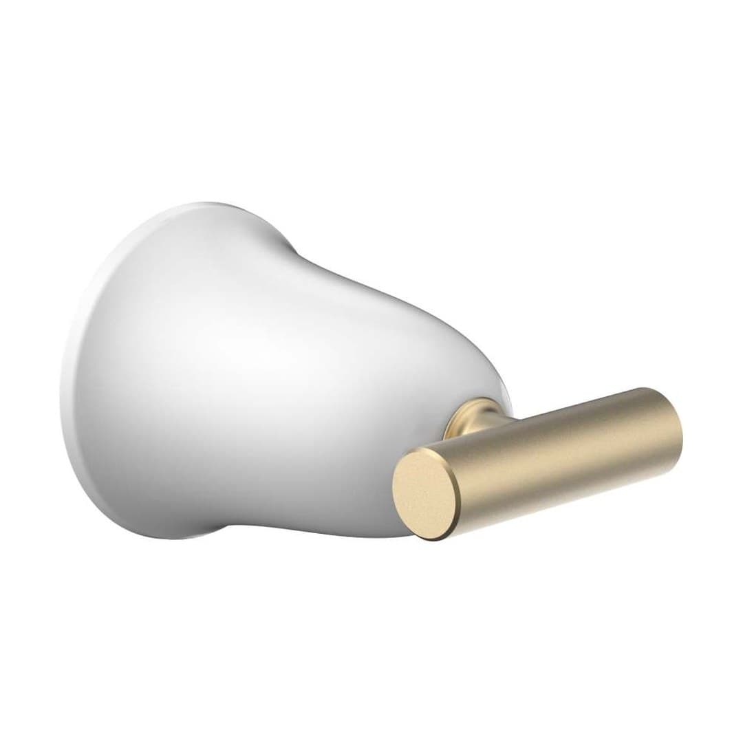 Laufen THE NEW CLASSIC – Άγκιστρο – White / PVD pale gold matt (H8778547660001)