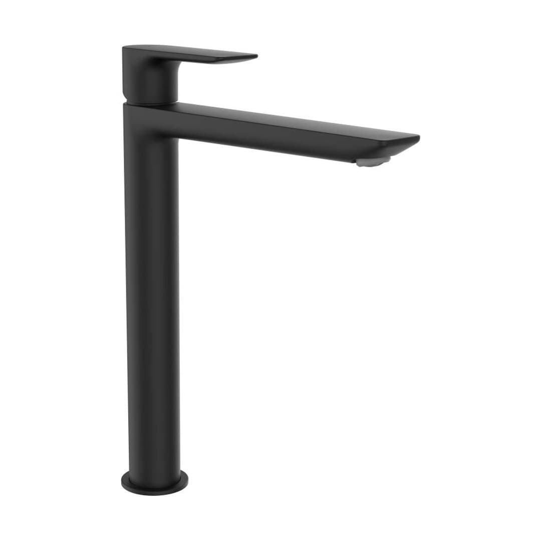 Laufen CITYPLUS – Μπαταρία Νιπτήρα Ψηλή – PVD Titanium black matt (HF505314428000)