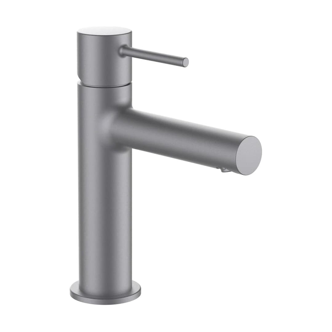 Laufen TWINPLUS SLIM – Μπαταρία Νιπτήρα – προεξοχή 110 mm, χωρίς βαλβίδα – PVD inox look (HF505402423000)