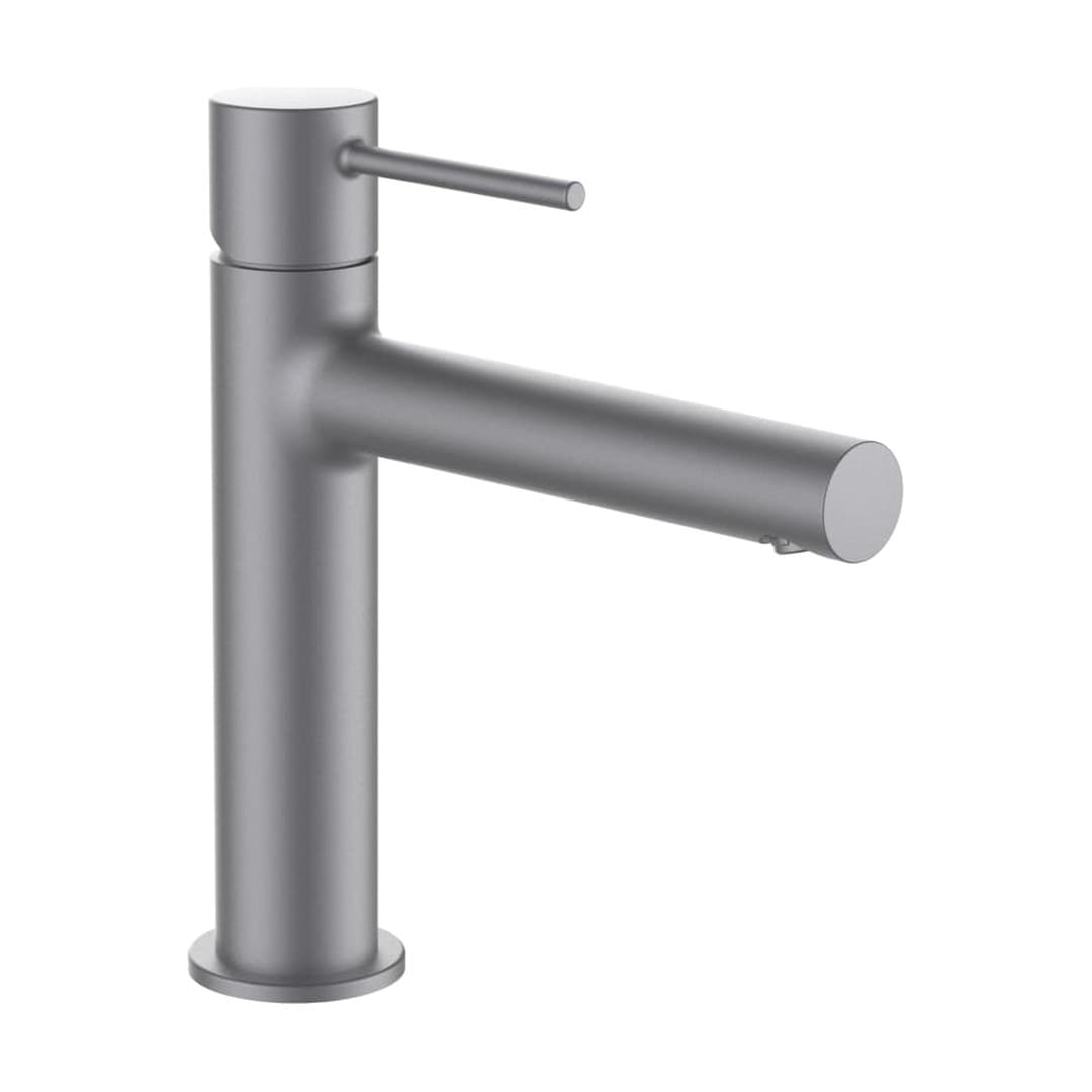 Laufen TWINPLUS SLIM – Μπαταρία Νιπτήρα – προεξοχή 140 mm, χωρίς βαλβίδα – PVD inox look (HF505404423000)