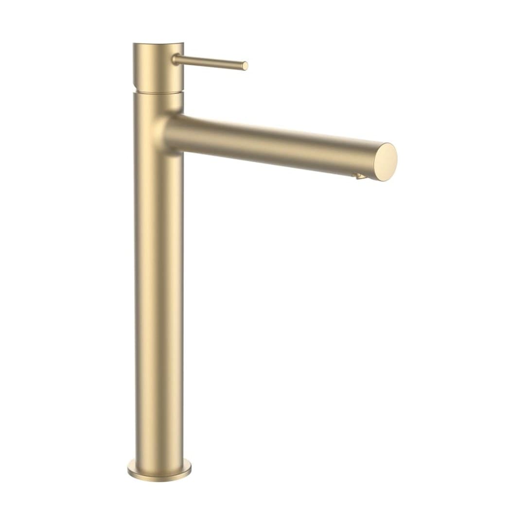 Laufen TWINPLUS SLIM – Μπαταρία Νιπτήρα Ψηλή – PVD pale gold matt (HF505419462000)