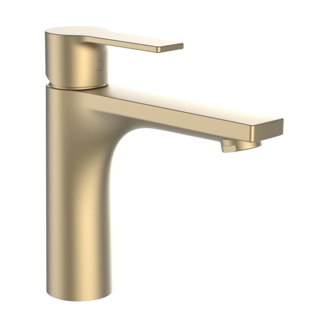 Laufen SWISSTAP – Μπαταρία Νιπτήρα – προεξοχή 140 mm, χωρίς βαλβίδα – PVD pale gold matt (HF506104462000)