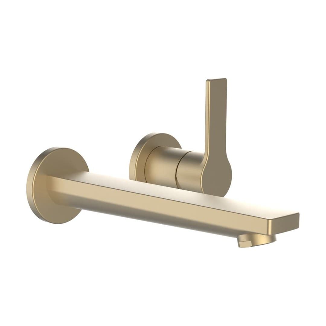 Laufen SWISSTAP – Μπαταρία Νιπτήρα Τοίχου – PVD pale gold matt (HF506122462000)