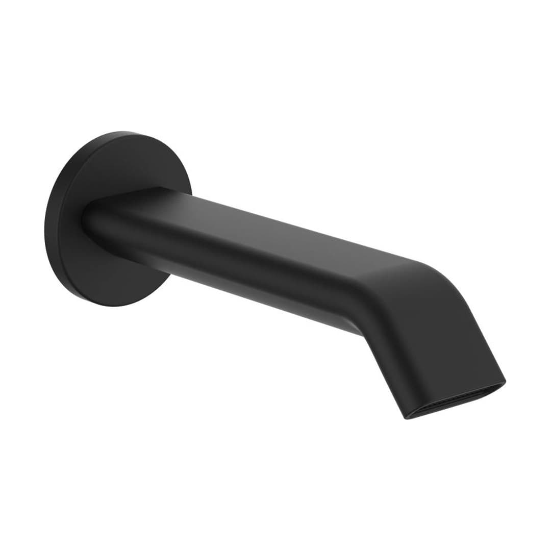 Laufen MEDA – Στόμιο Μπανιέρας Τοίχου – PVD Titanium black matt (HF506671428000)