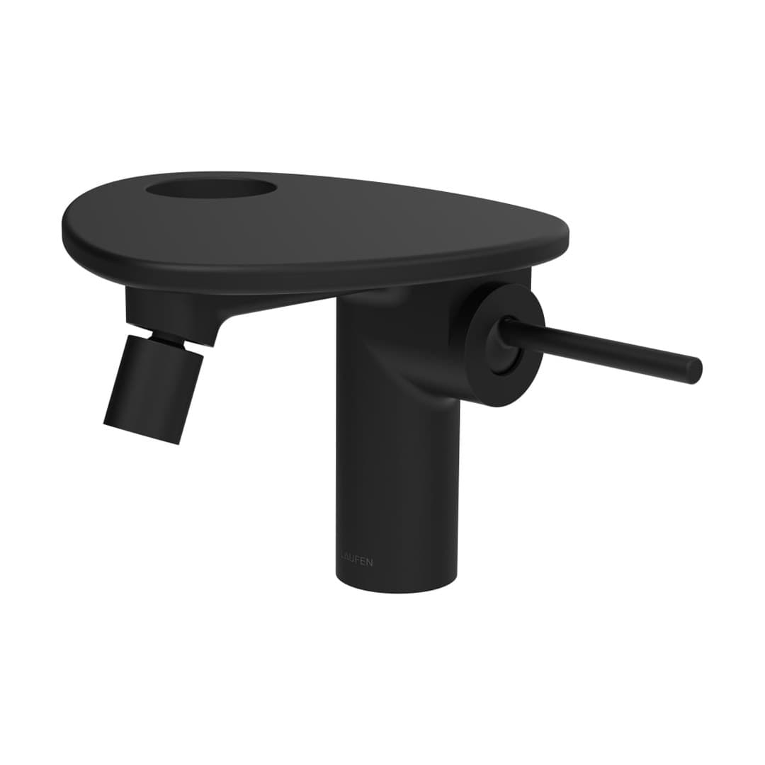 Laufen ADA – Μπαταρία Μπιντέ – δίσκος με οπή – PVD black/black matt (HF506710513000)
