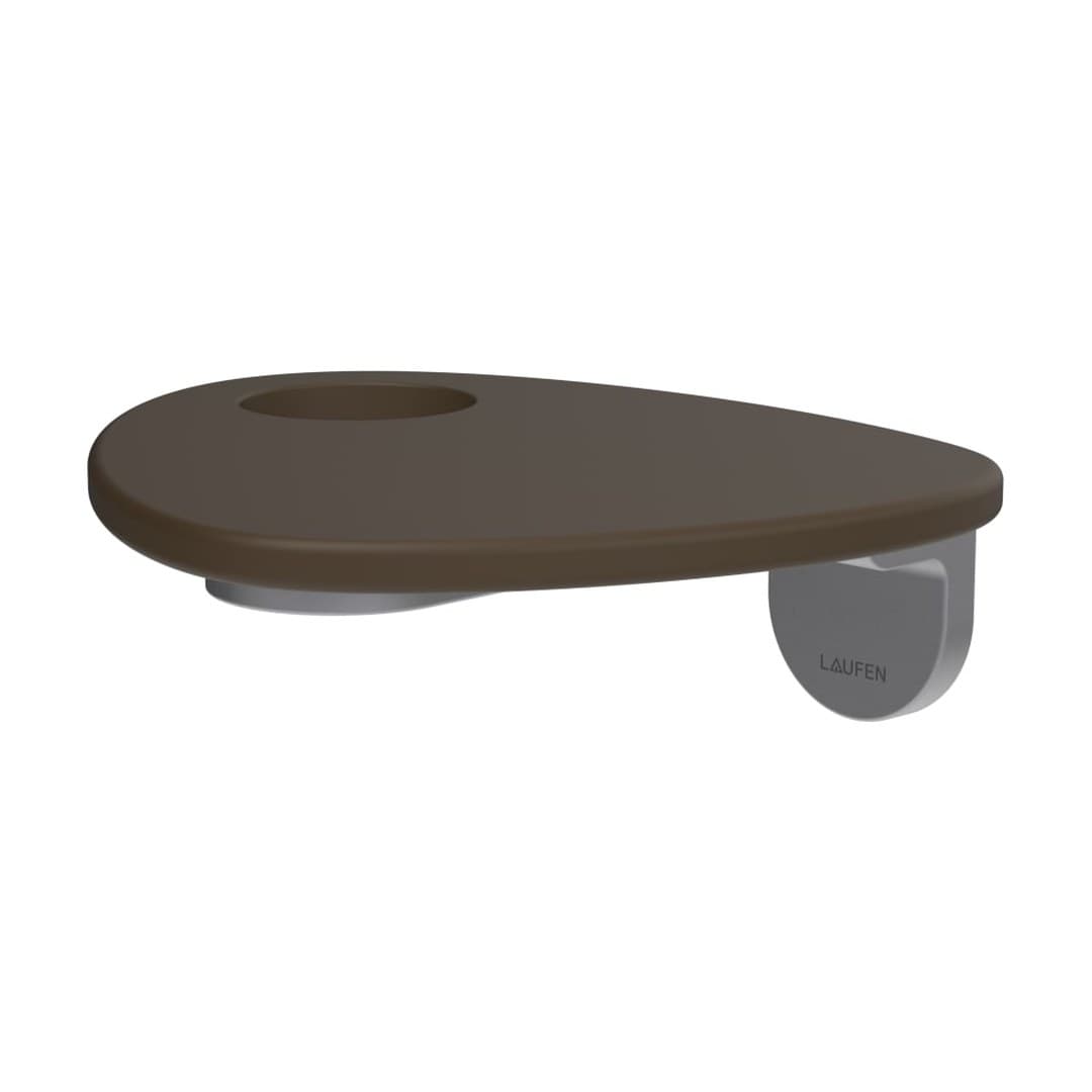 Laufen ADA – Ράφι – δίσκος με οπή – PVD inox/coffee matt (HF506790504000)