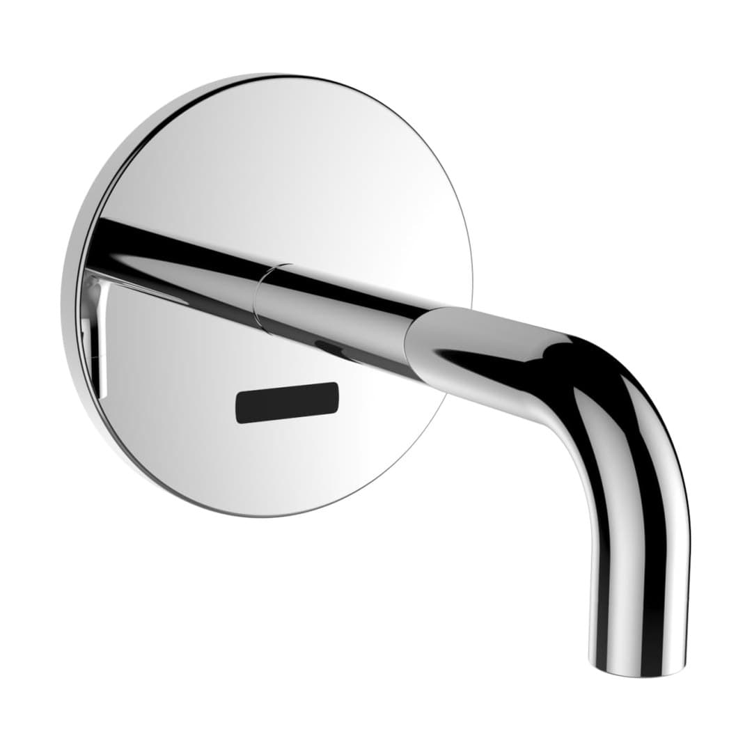 Laufen TWINTRONIC – Μπαταρία Νιπτήρα Τοίχου – προεξοχή 175 mm, ρεύματος, κρύο ή αναμεμειγμένο – Chrome (HF707023100000)
