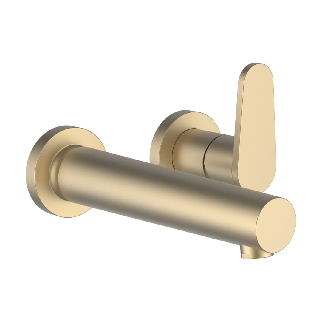Laufen THE NEW CLASSIC – Μπαταρία Νιπτήρα Τοίχου – για Simibox 2-Point – PVD pale gold matt (HF900522462000)