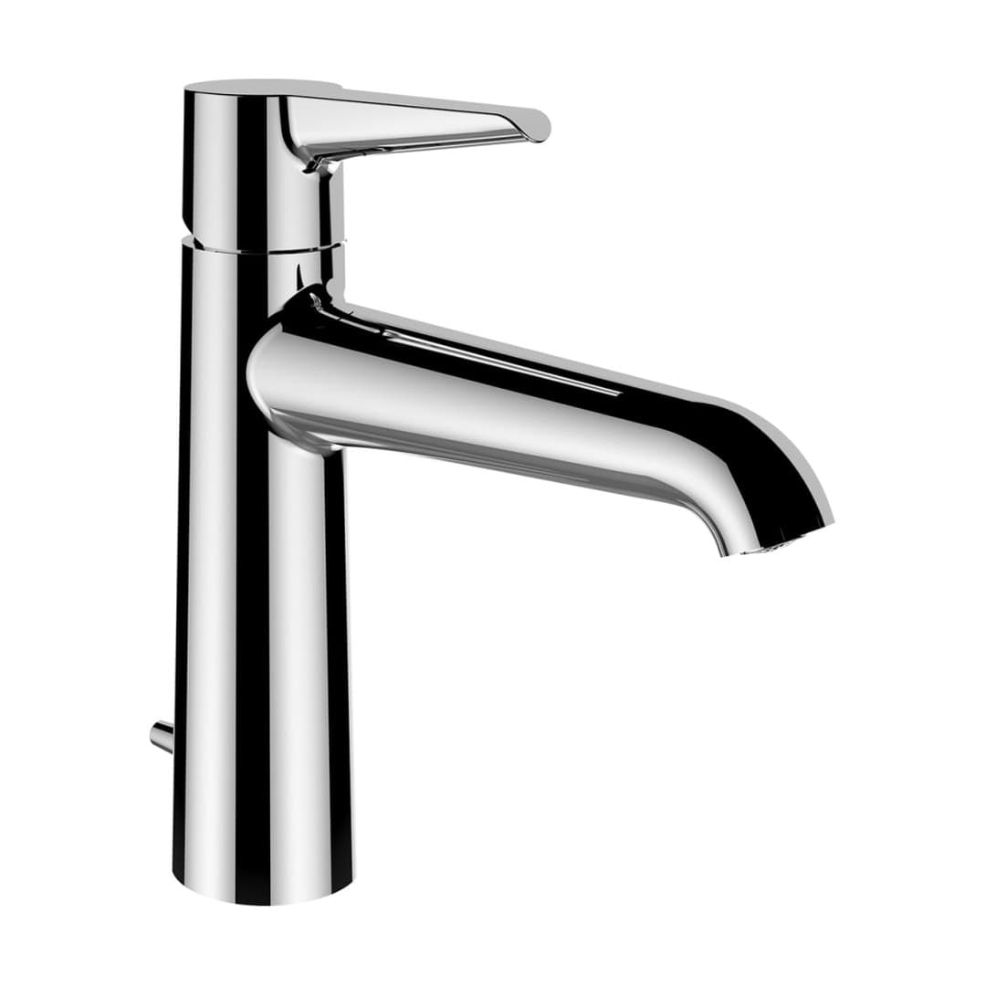 Laufen PURE – Μπαταρία Νιπτήρα – προεξοχή 140 mm, με βαλβίδα – Chrome (HF901703100000)