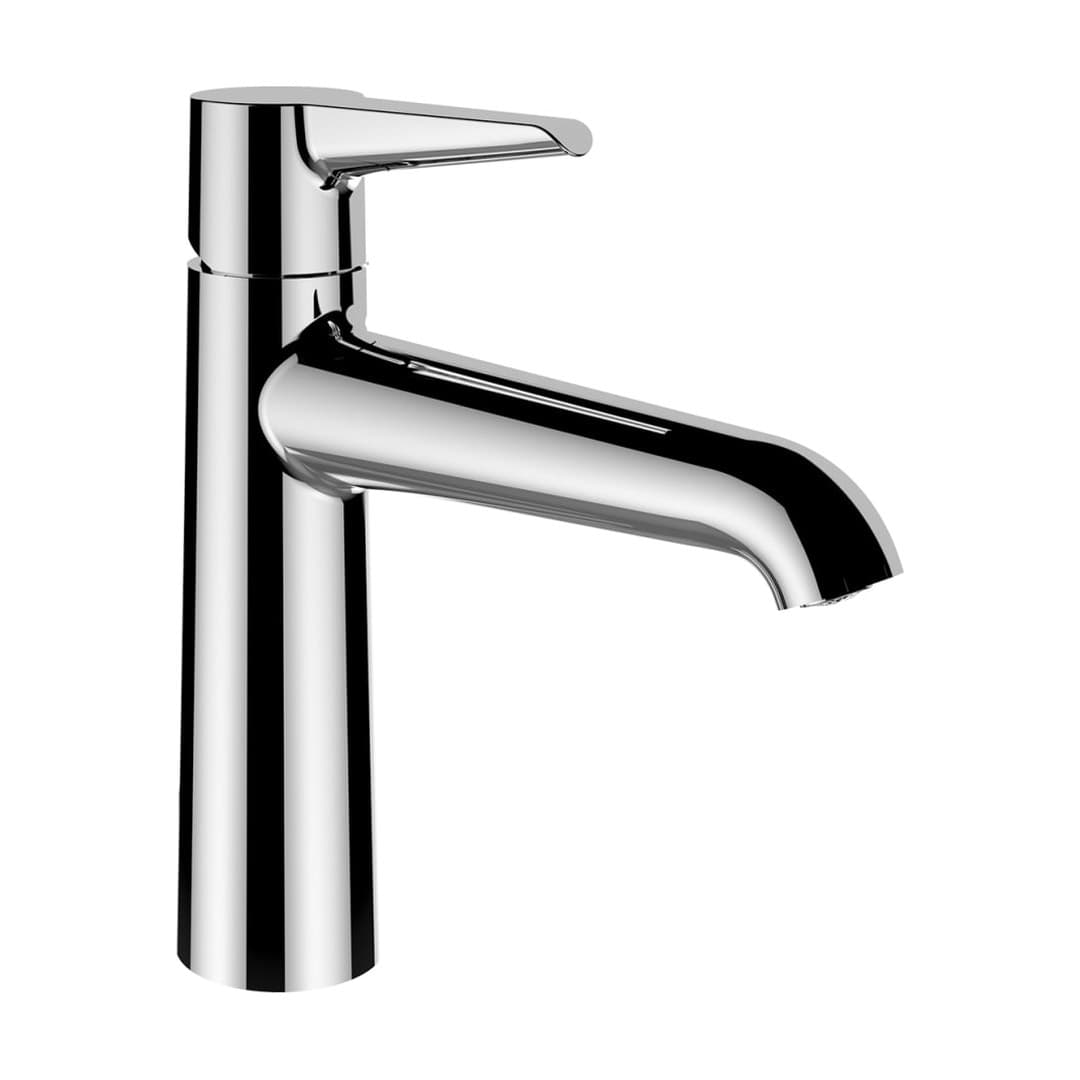 Laufen PURE – Μπαταρία Νιπτήρα – προεξοχή 140 mm, χωρίς βαλβίδα – Chrome (HF901704100000)