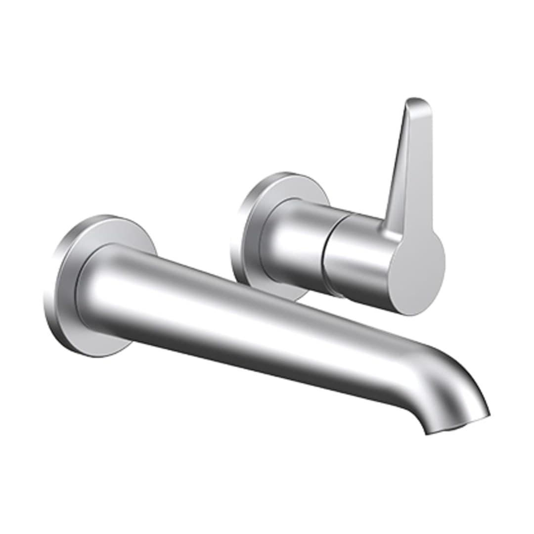 Laufen PURE – Μπαταρία Νιπτήρα Τοίχου – PVD inox look (HF901722423000)