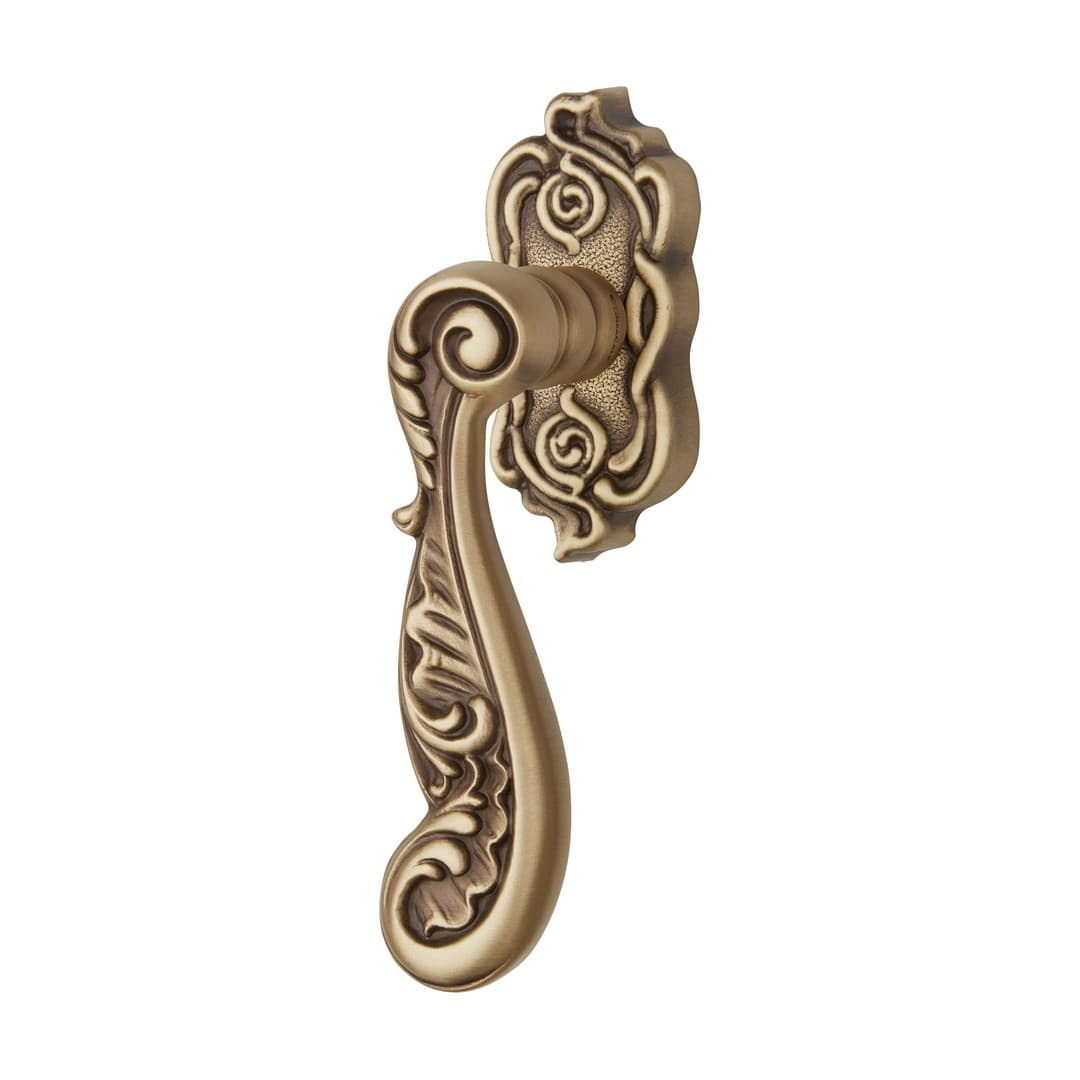 Linea Calì Rococò – Πόμολο Παραθύρου – Window handle with DK movement 4 clicks – Patiné mat (1285 DK PM)