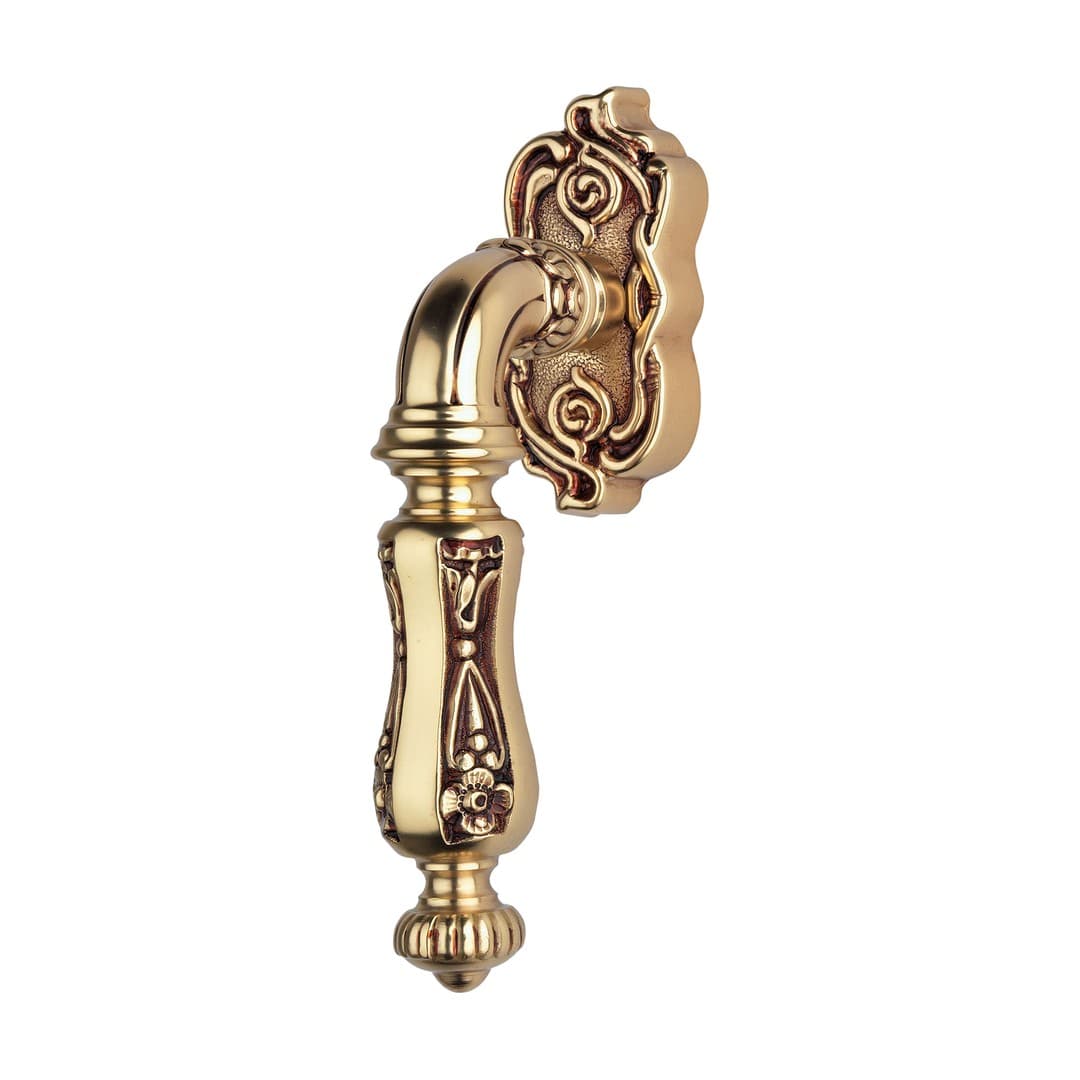 Linea Calì Soleil – Πόμολο Παραθύρου – Window handle with DK movement 4 clicks – French gold (1325 DK OF)