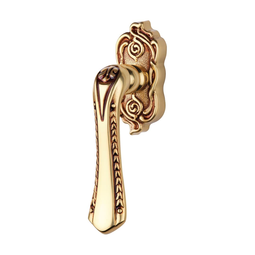 Linea Calì Sissi – Πόμολο Παραθύρου – Window Small handle with DK movement 4 clicks – French gold (1400 DK OF)