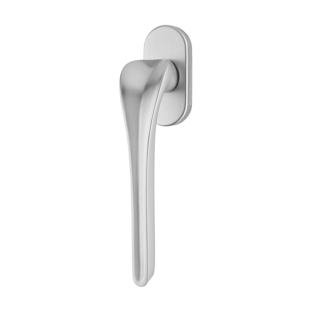Linea Calì Spirit – Πόμολο Παραθύρου – Window handle with DK movement 4 clicks – Satin chrome (1450 DK CS)