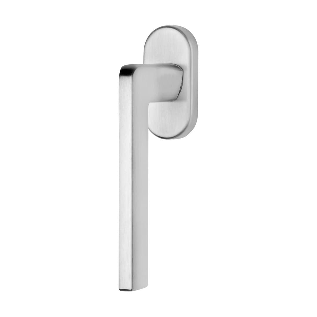 Linea Calì Axis Zincral – Πόμολο Παραθύρου – Window handle with DK movement 4 clicks – Satin chrome (419 DK CS)
