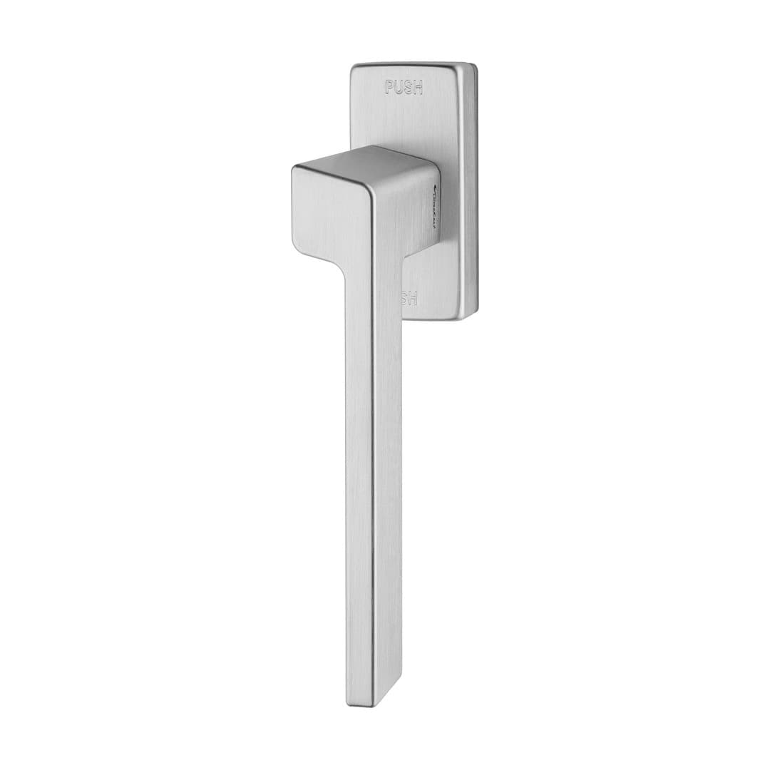 Linea Calì Stream Zincral – Πόμολο Παραθύρου – Window handle with DK SmartBlock movement – Satin chrome (484 SK CS)
