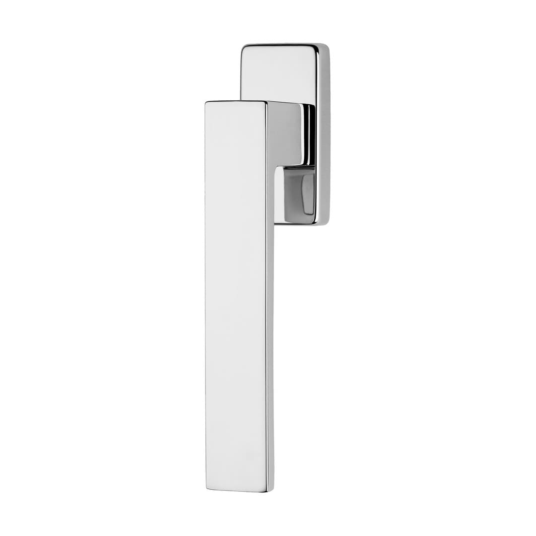 Linea Calì Corner Zincral – Πόμολο Παραθύρου – Window handle with DK movement 4 clicks – Polished chrome (505 DK CR)